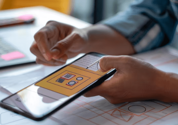 Mobile app building